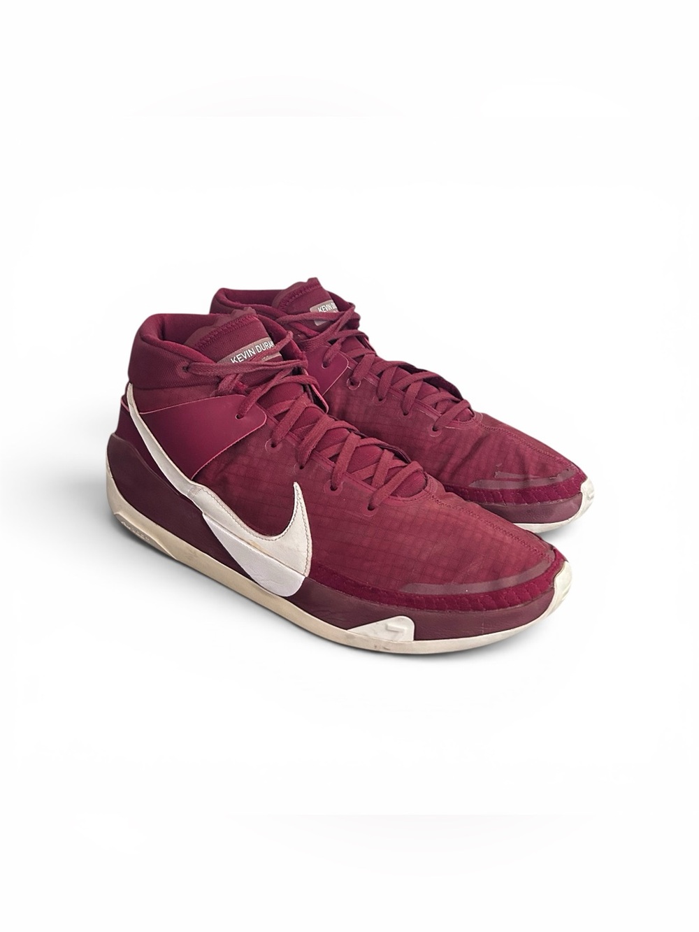 Nike Men’s KD 13 TB Promo CW4115 601 Burgundy Basketball Shoes Size 15